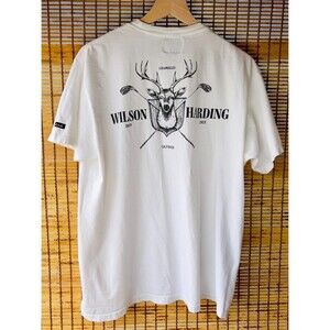 BAD BIRDIE Los Angeles Wilson Harding Course Golf Graphic T-Shirt [White] [L]